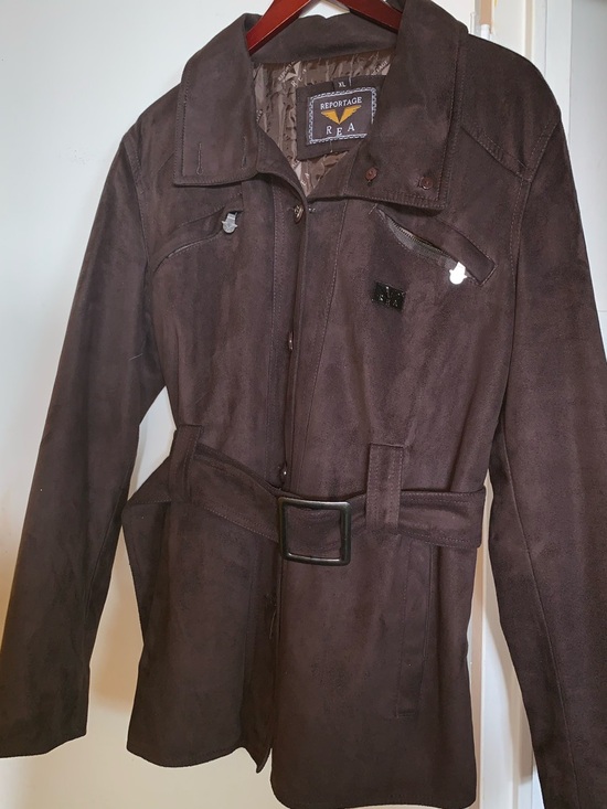 reportage Jackets & Blazers - Reportage Brown Belted Jacket